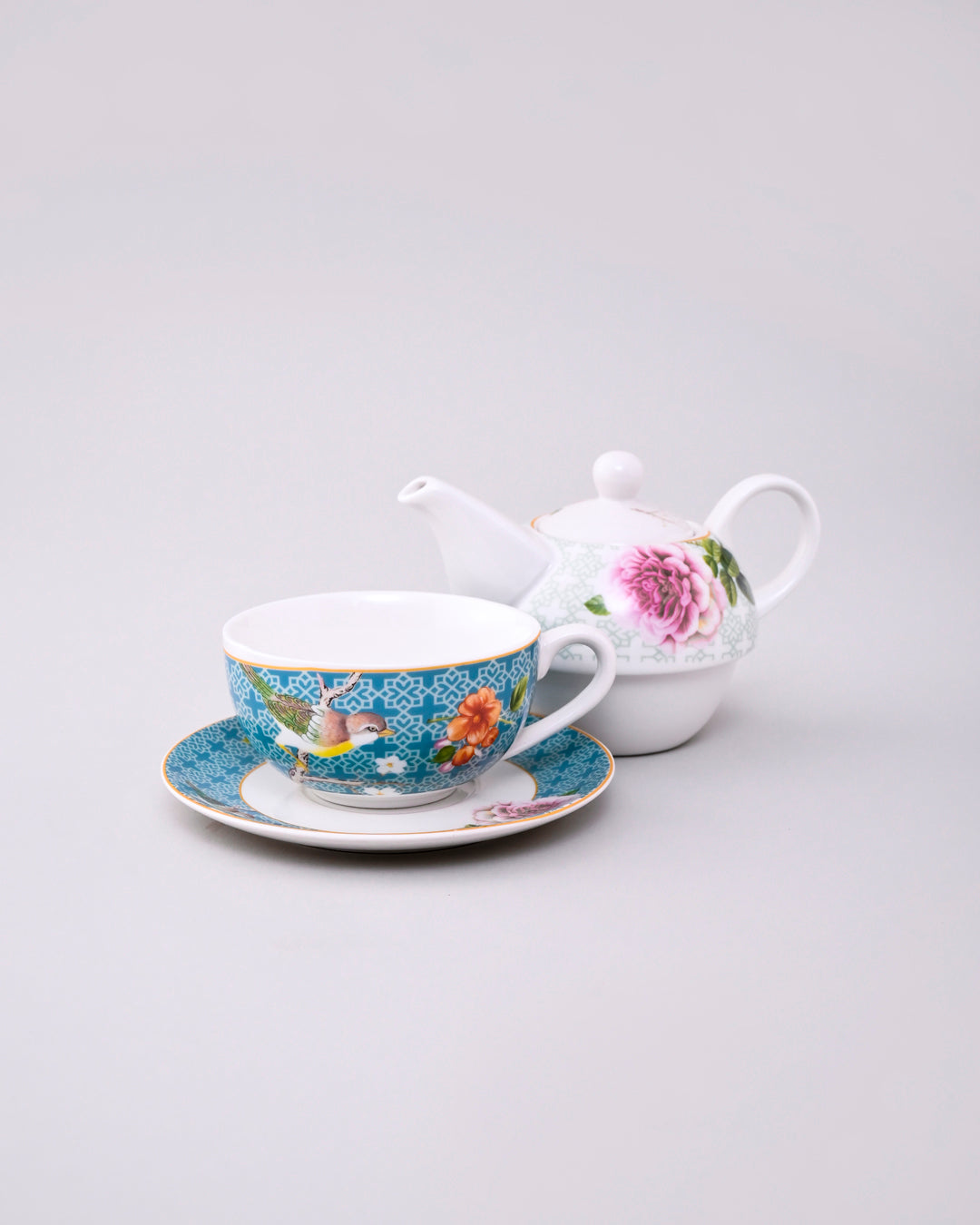 Spring Harmony Tea for Two Set - Blue