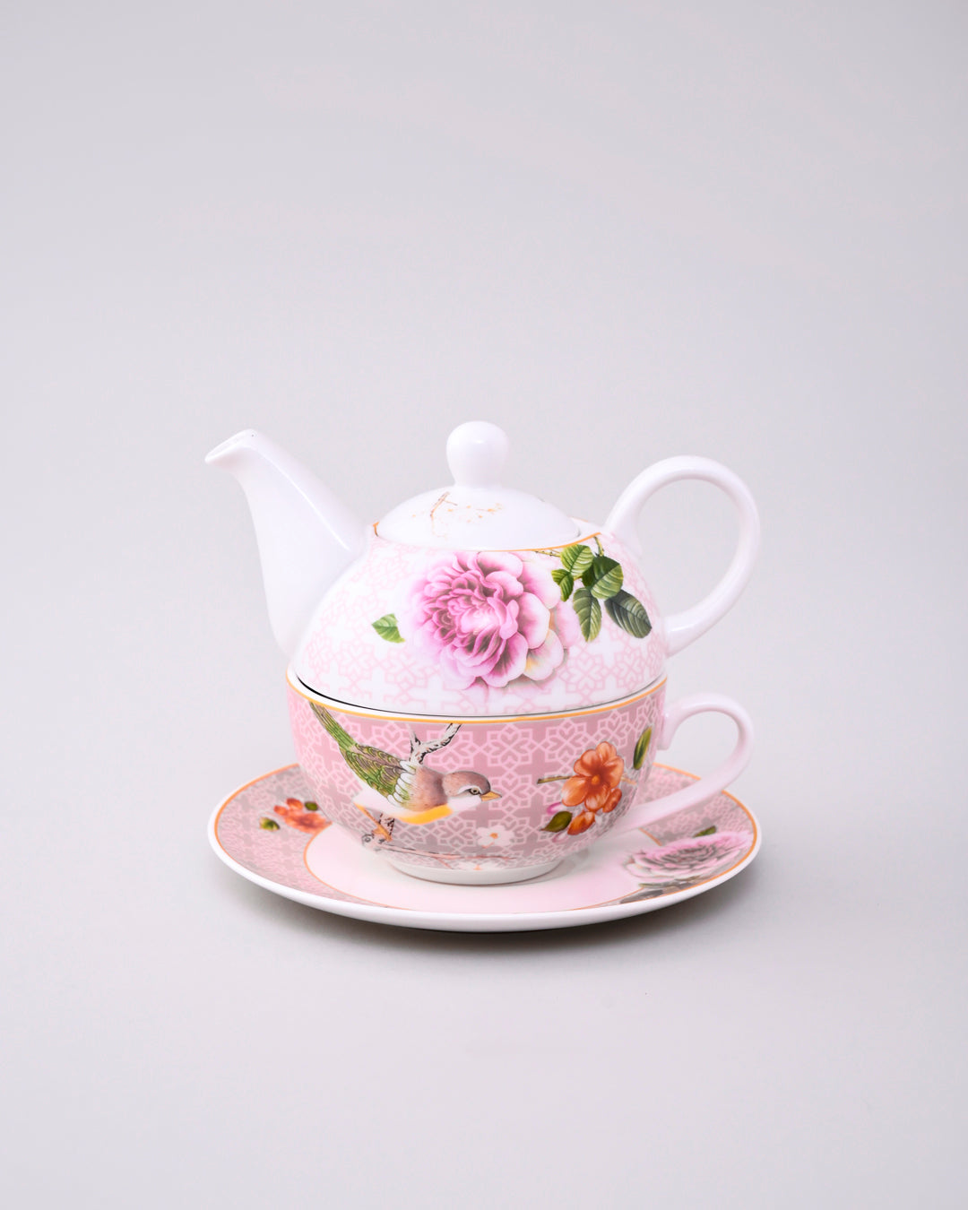 Spring Harmony Tea for Two Set - Pink