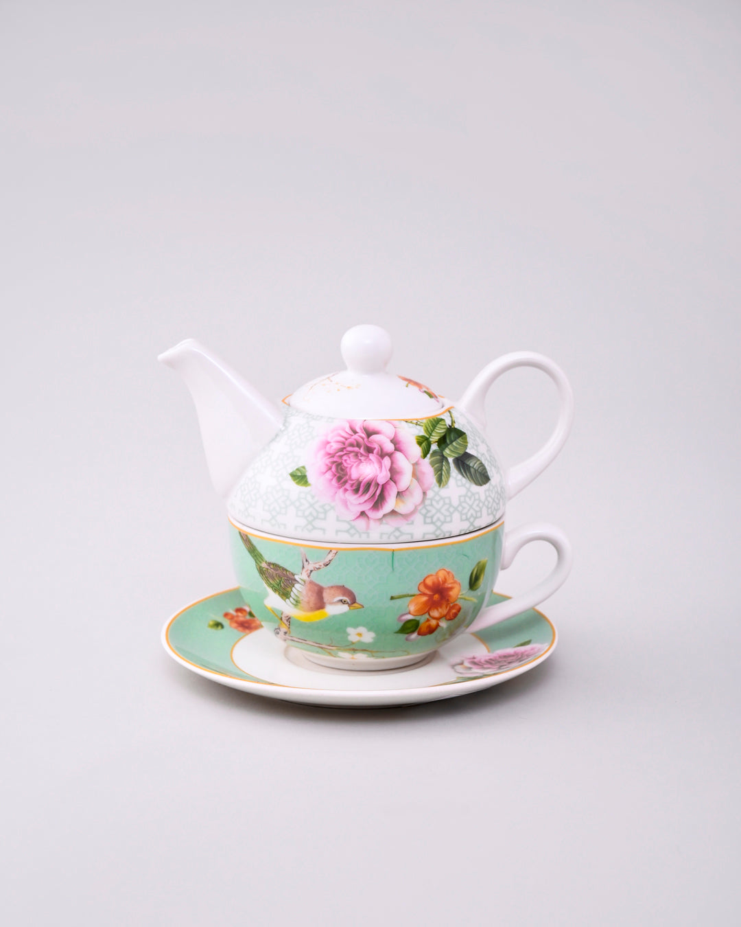 Spring Harmony Tea for Two Set - Green