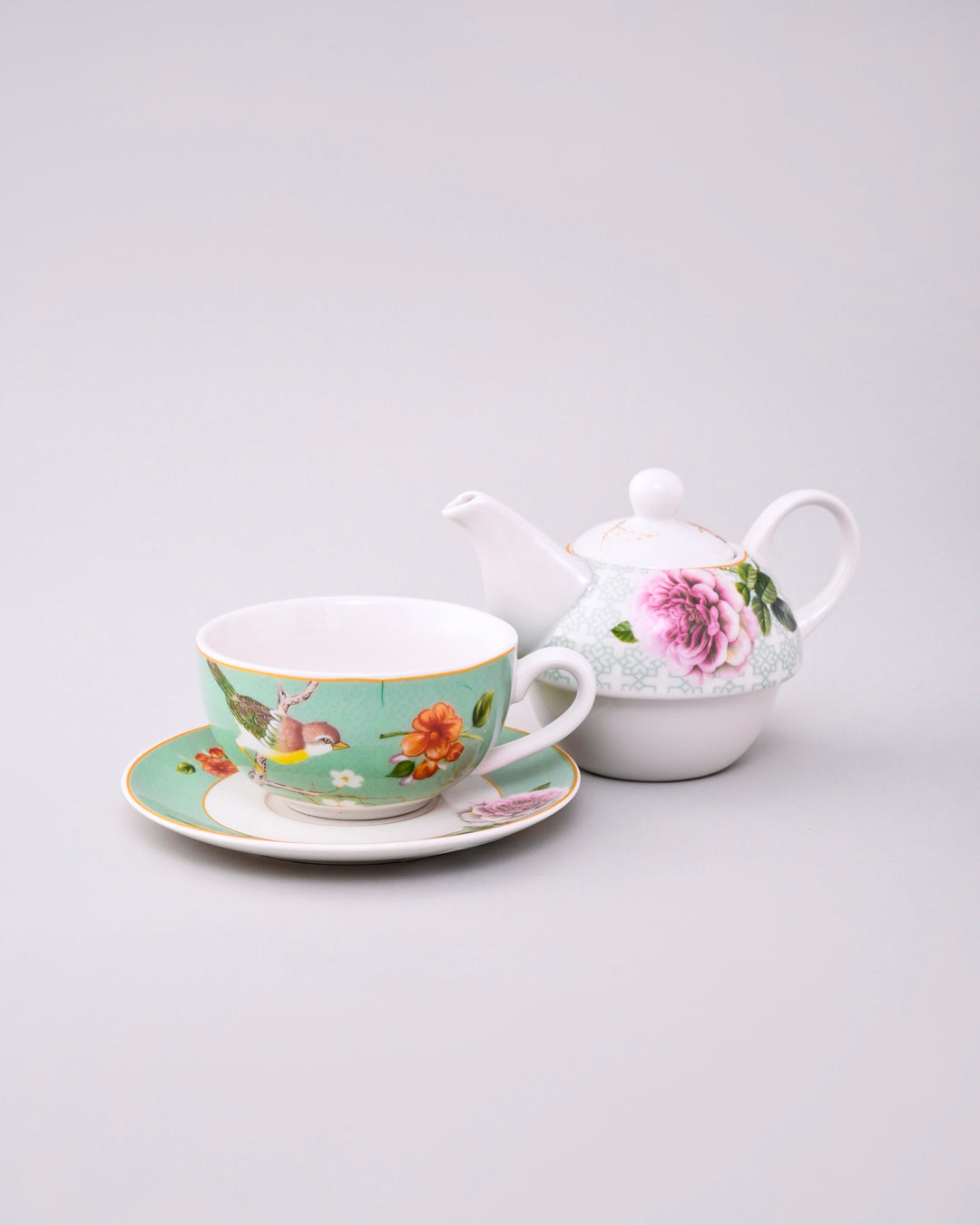 Spring Harmony Tea for Two Set - Green