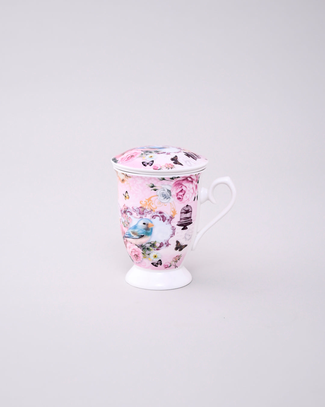 Blossom Bird Infuser Mug