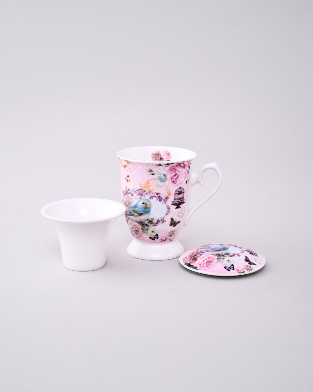 Blossom Bird Infuser Mug