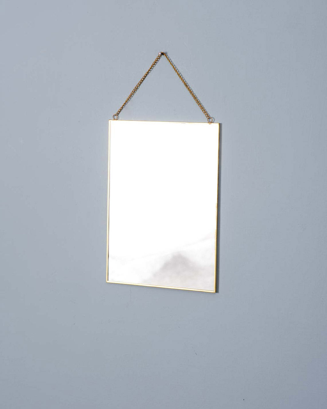 Golden Hanging Mirror - The Decor Kart