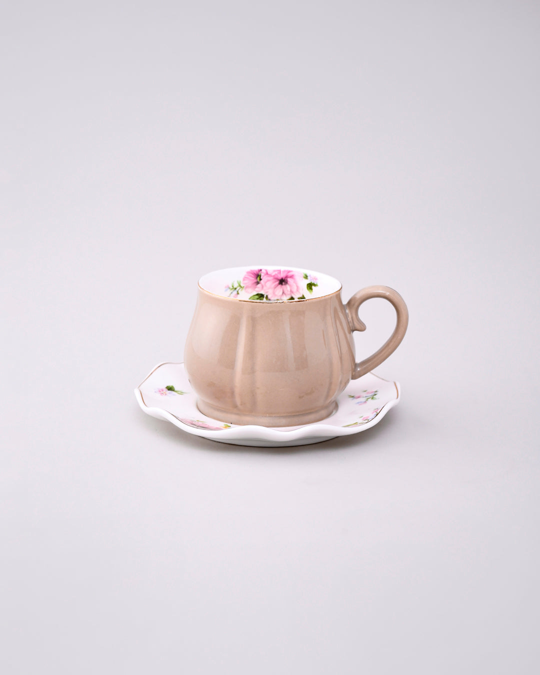 Cupful of Colors Tea Cup With Saucer - Set Of 6