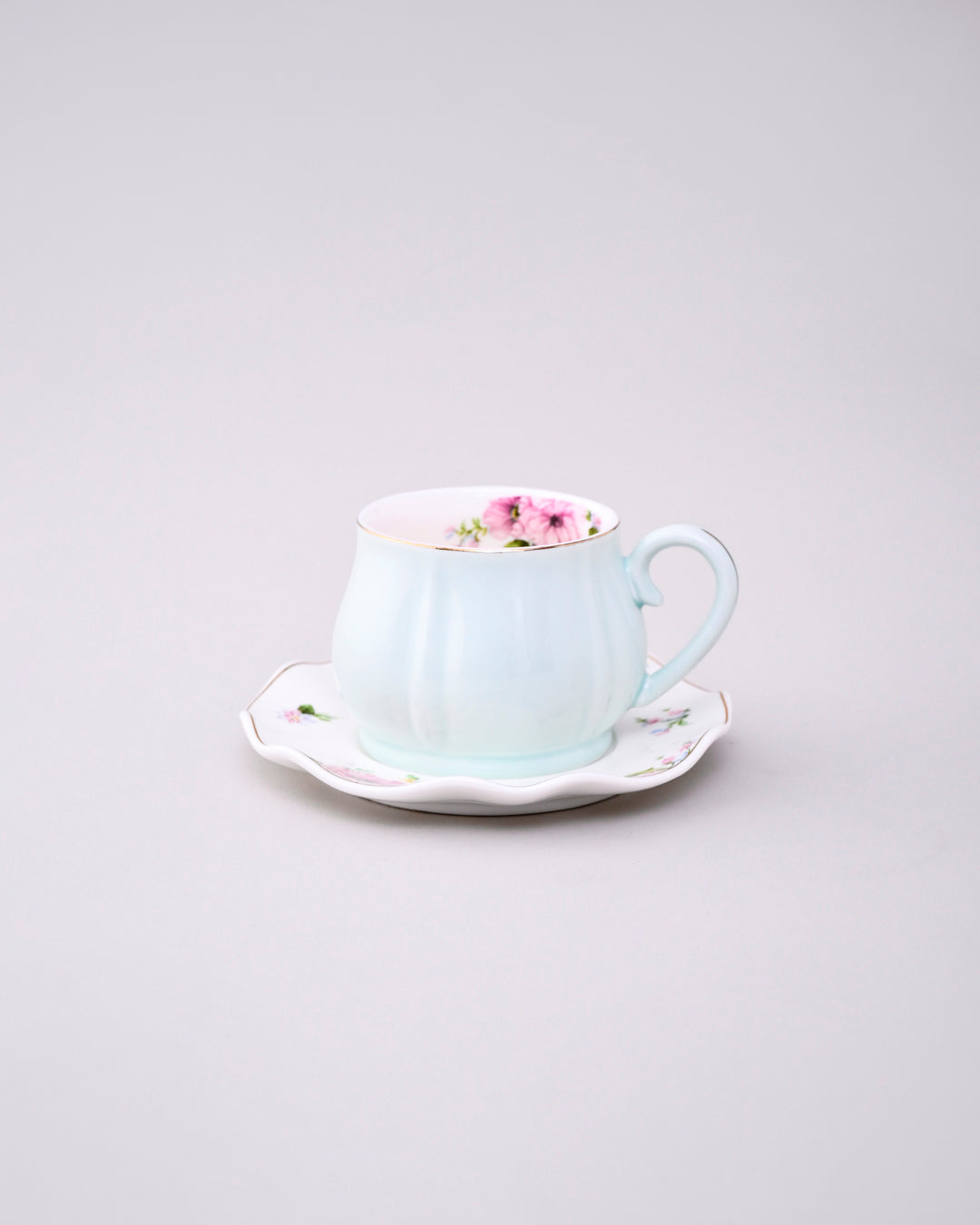 Cupful of Colors Tea Cup With Saucer - Set Of 6