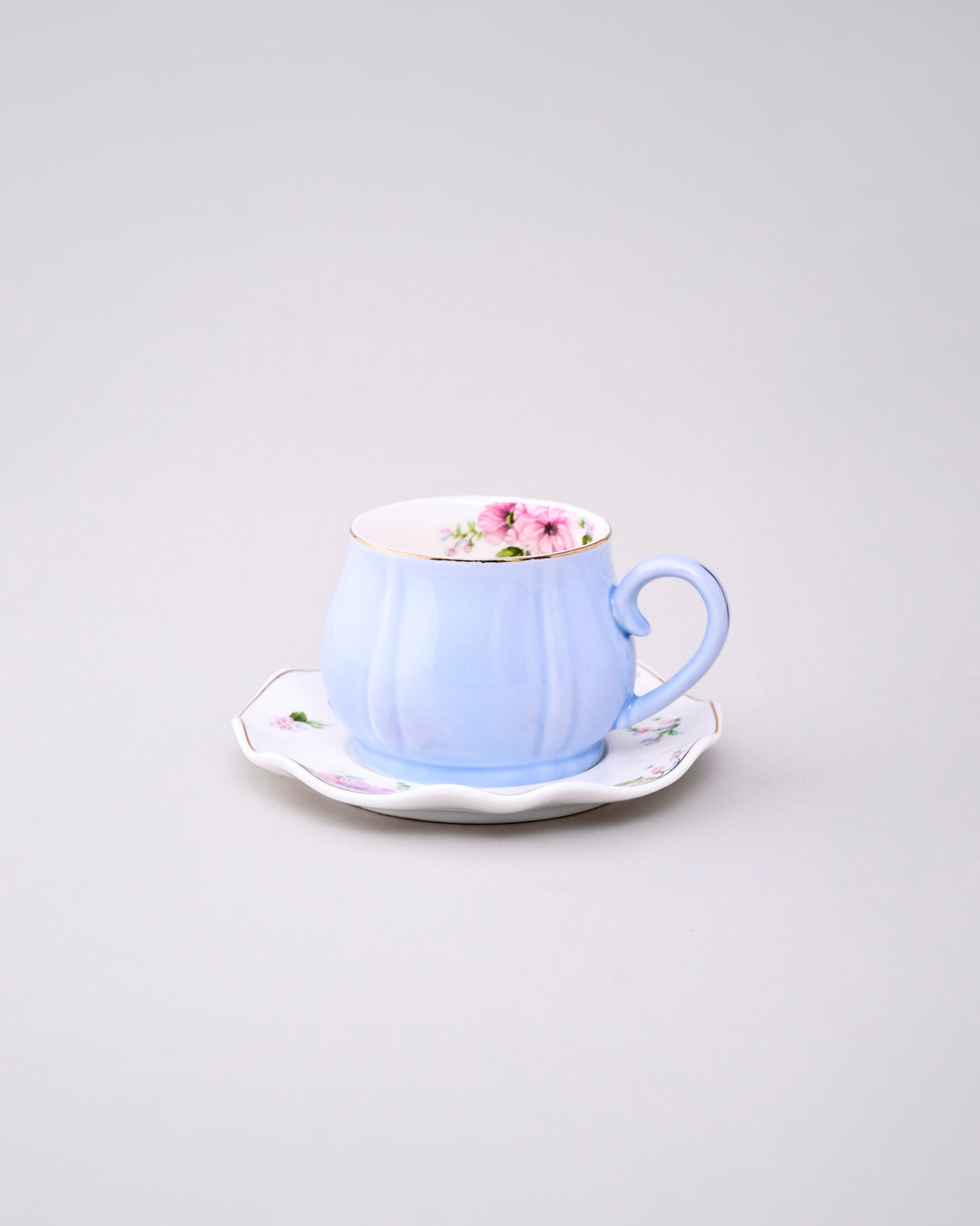 Cupful of Colors Tea Cup With Saucer - Set Of 6