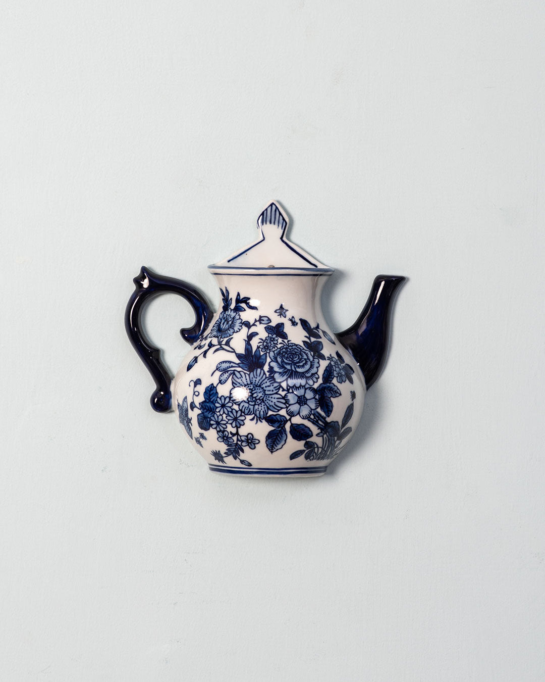Rendezvous with Blue - Wall Mounted Planter Kettle