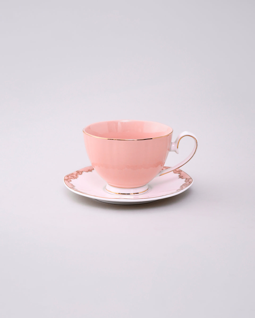 “I Miss You” Collection Tea Cup With Saucer - Set Of 6