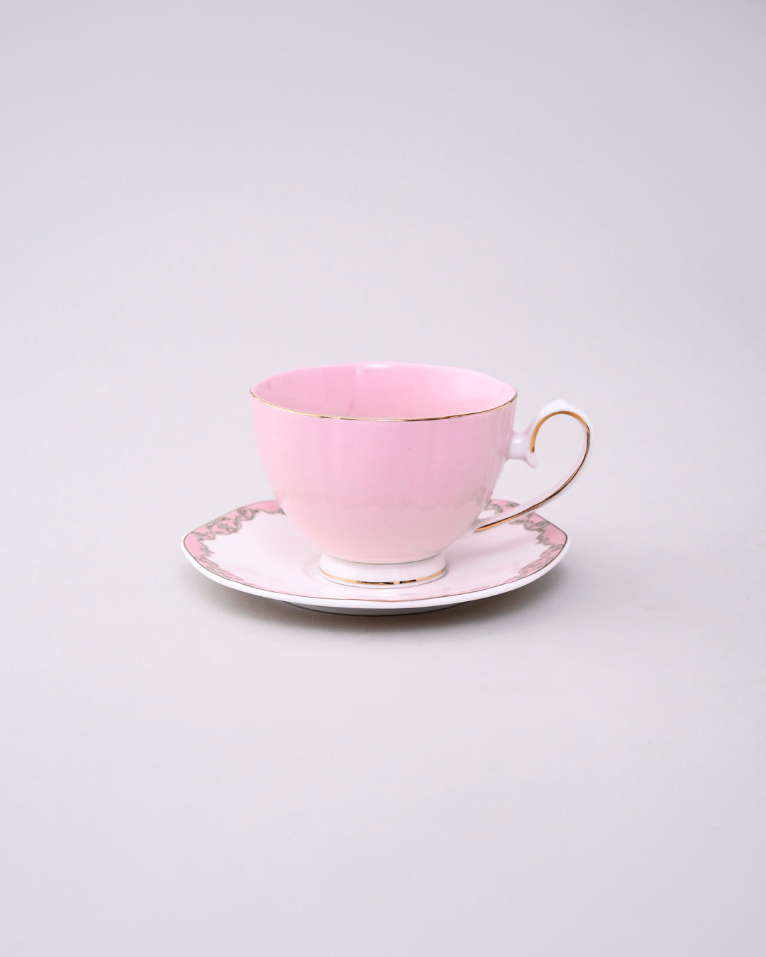 “I Miss You” Collection Tea Cup With Saucer - Set Of 6