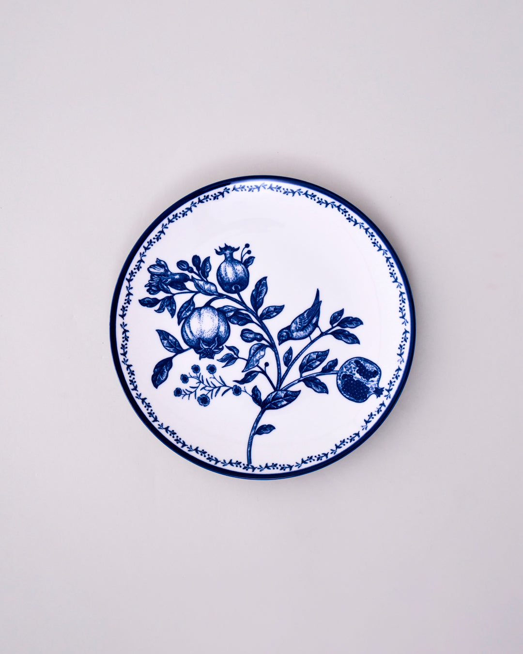 Timeless Pomegranate Charm Dinner Set Blue - Set of 16