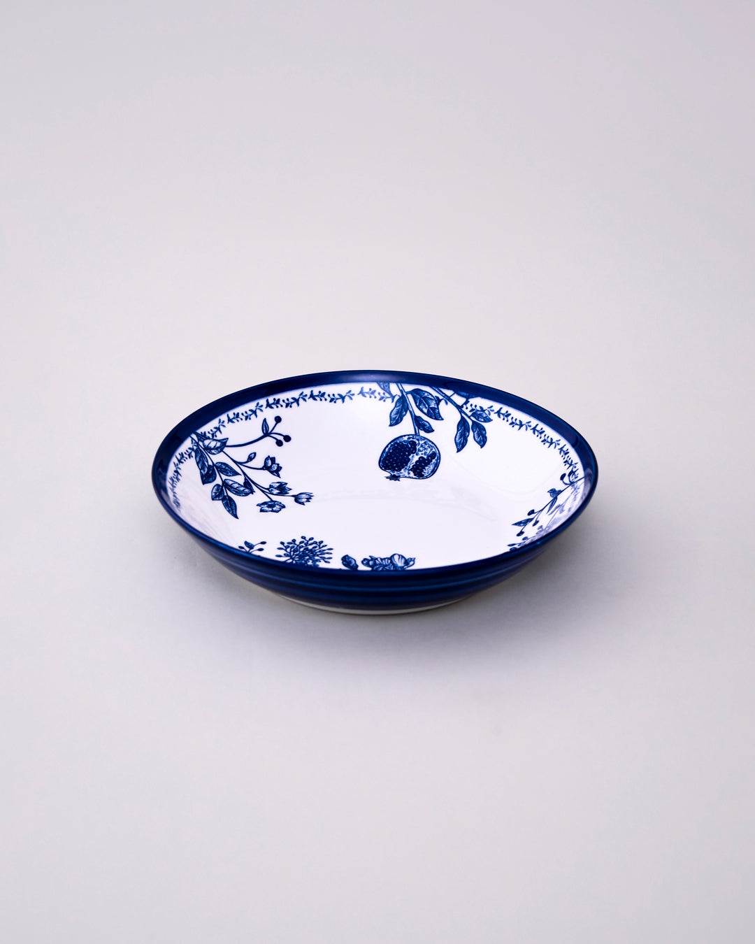 Timeless Pomegranate Charm Dinner Set Blue - Set of 16