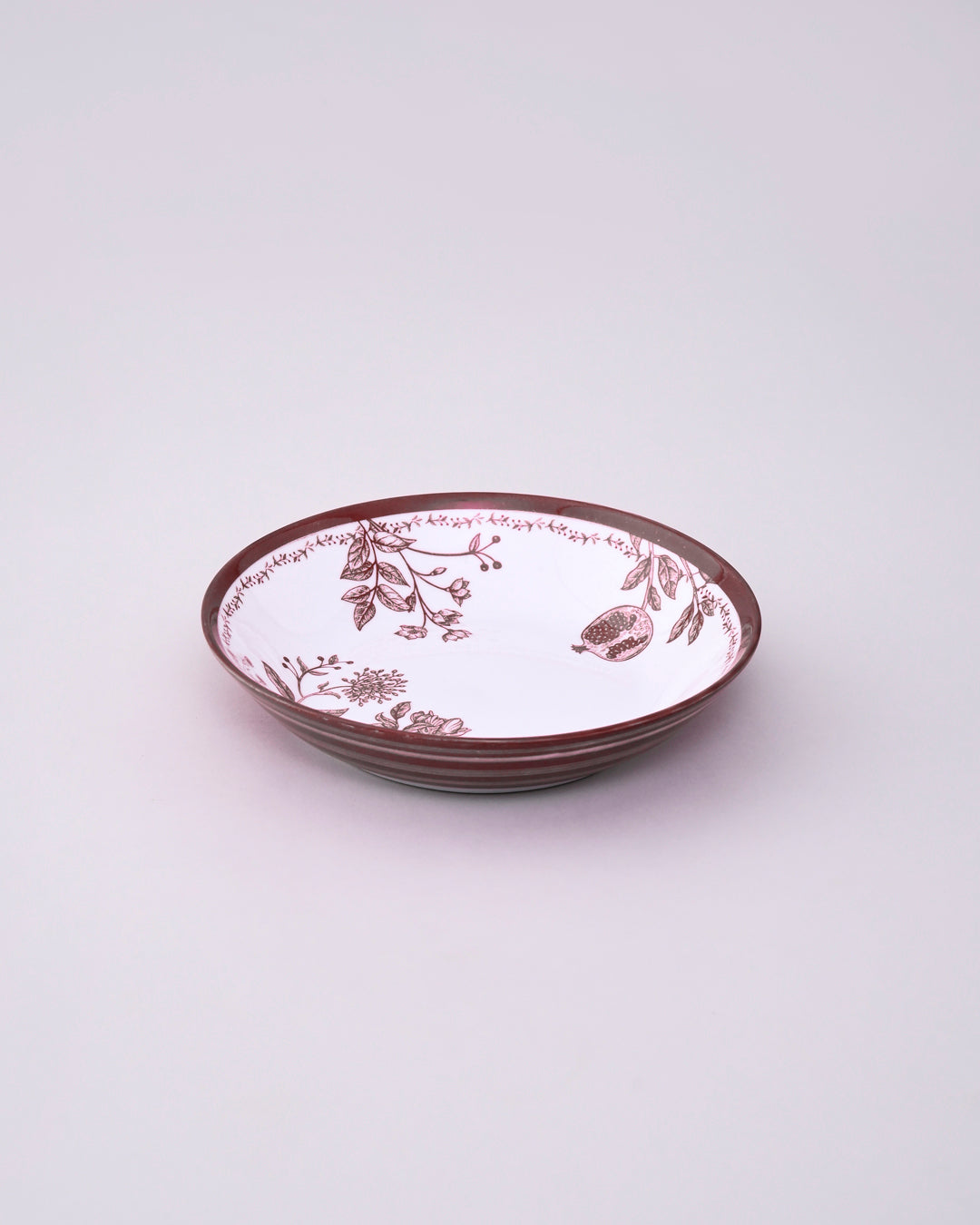 Timeless Pomegranate Charm Dinner Set Red - Set of 16