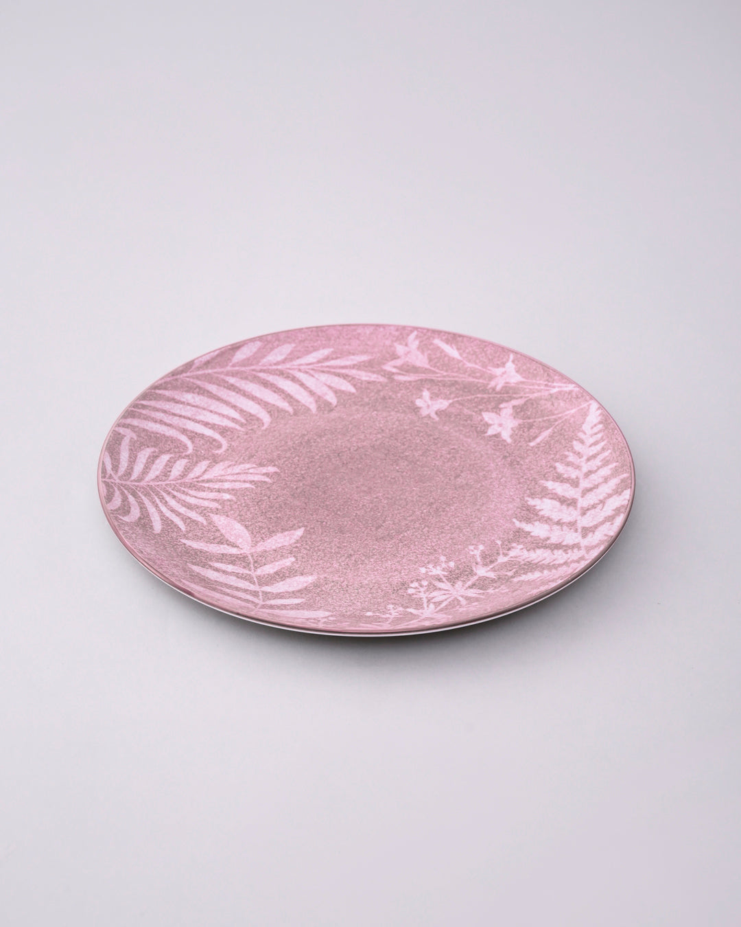Pink Fern Serenity Dinner Set - Set of 16