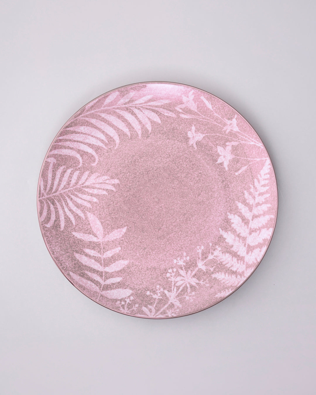 Pink Fern Serenity Dinner Set - Set of 16