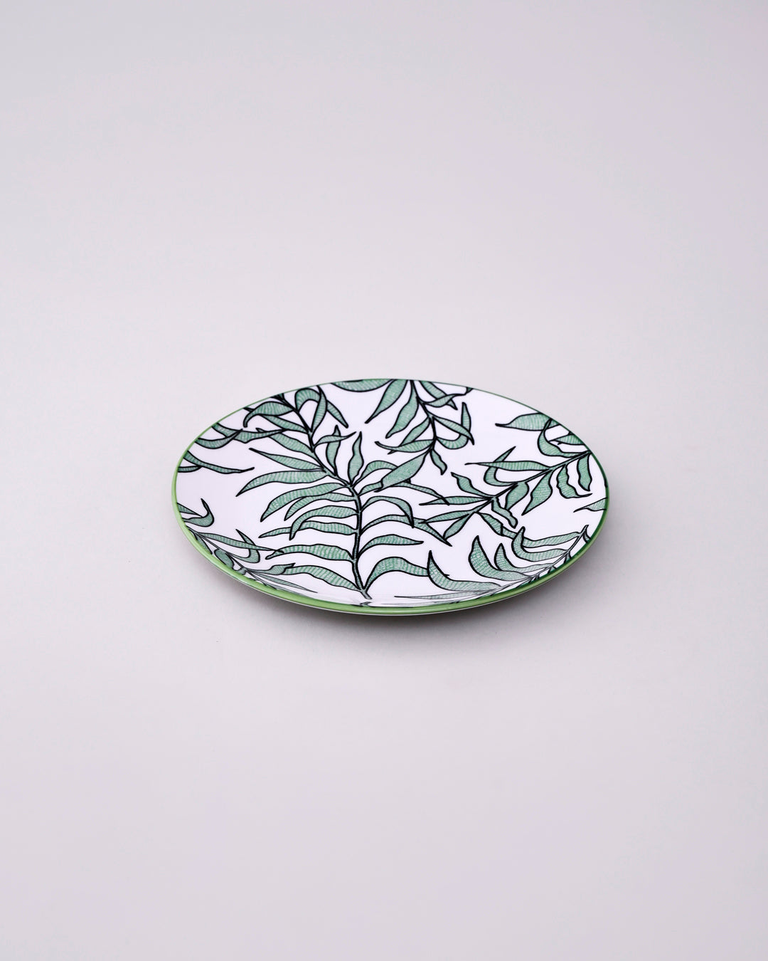 Verdant Leaf Harmony Dinner Set - Set of 16