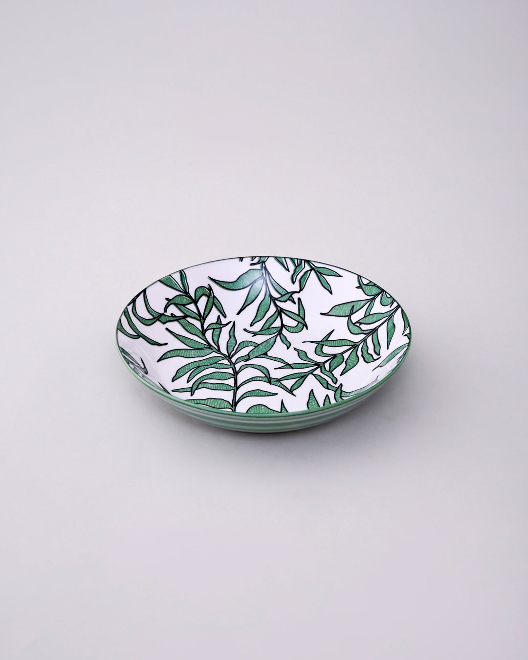 Verdant Leaf Harmony Dinner Set - Set of 16