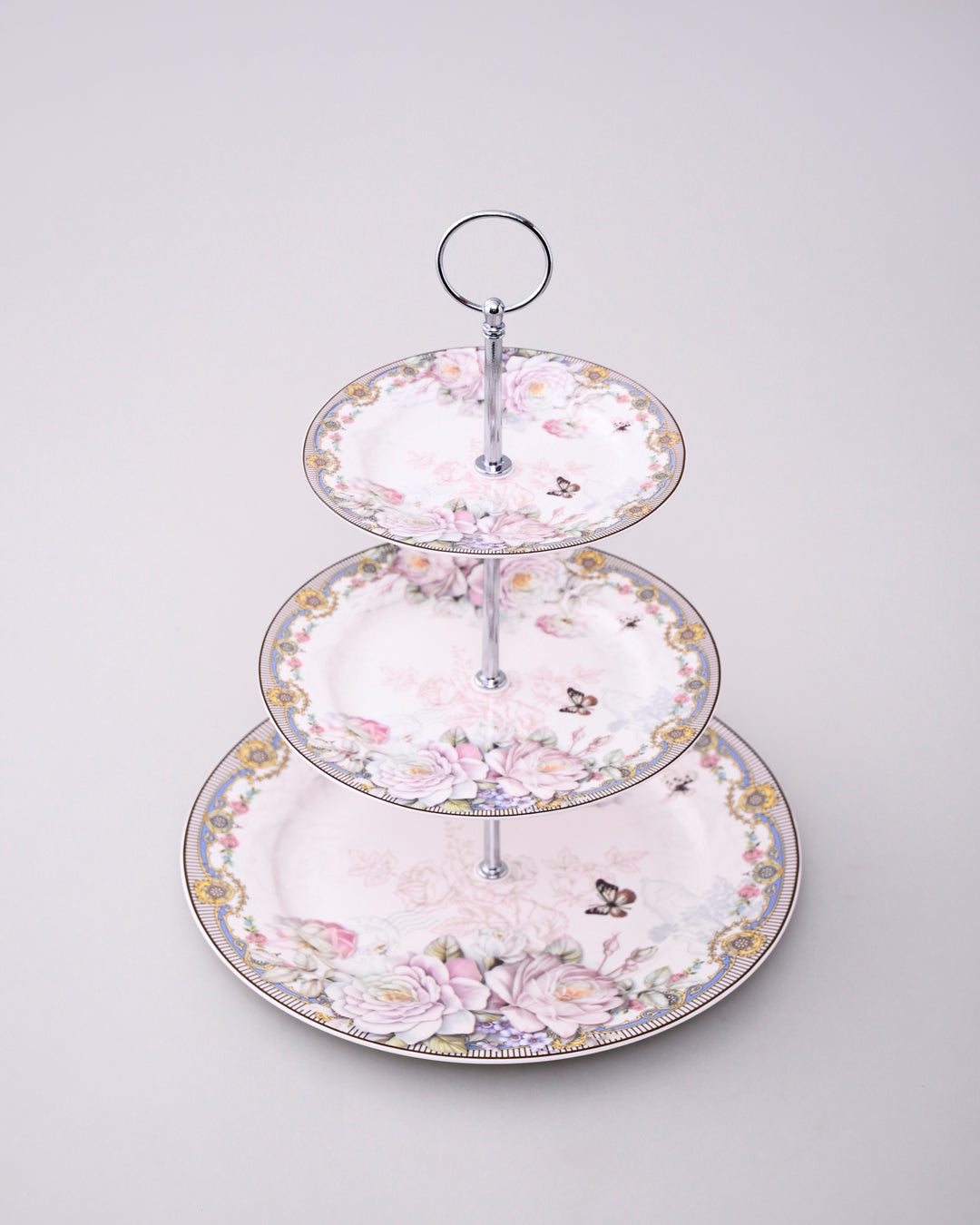 Butterfly Blossom 3-Tier Cake Stand