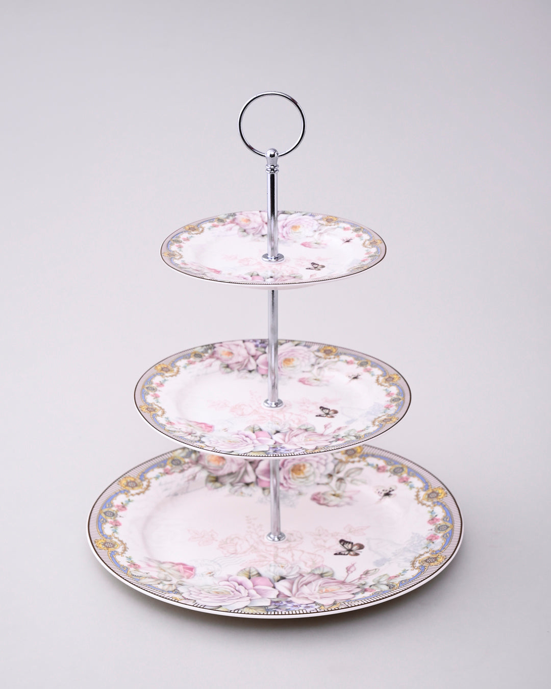 Butterfly Blossom 3-Tier Cake Stand