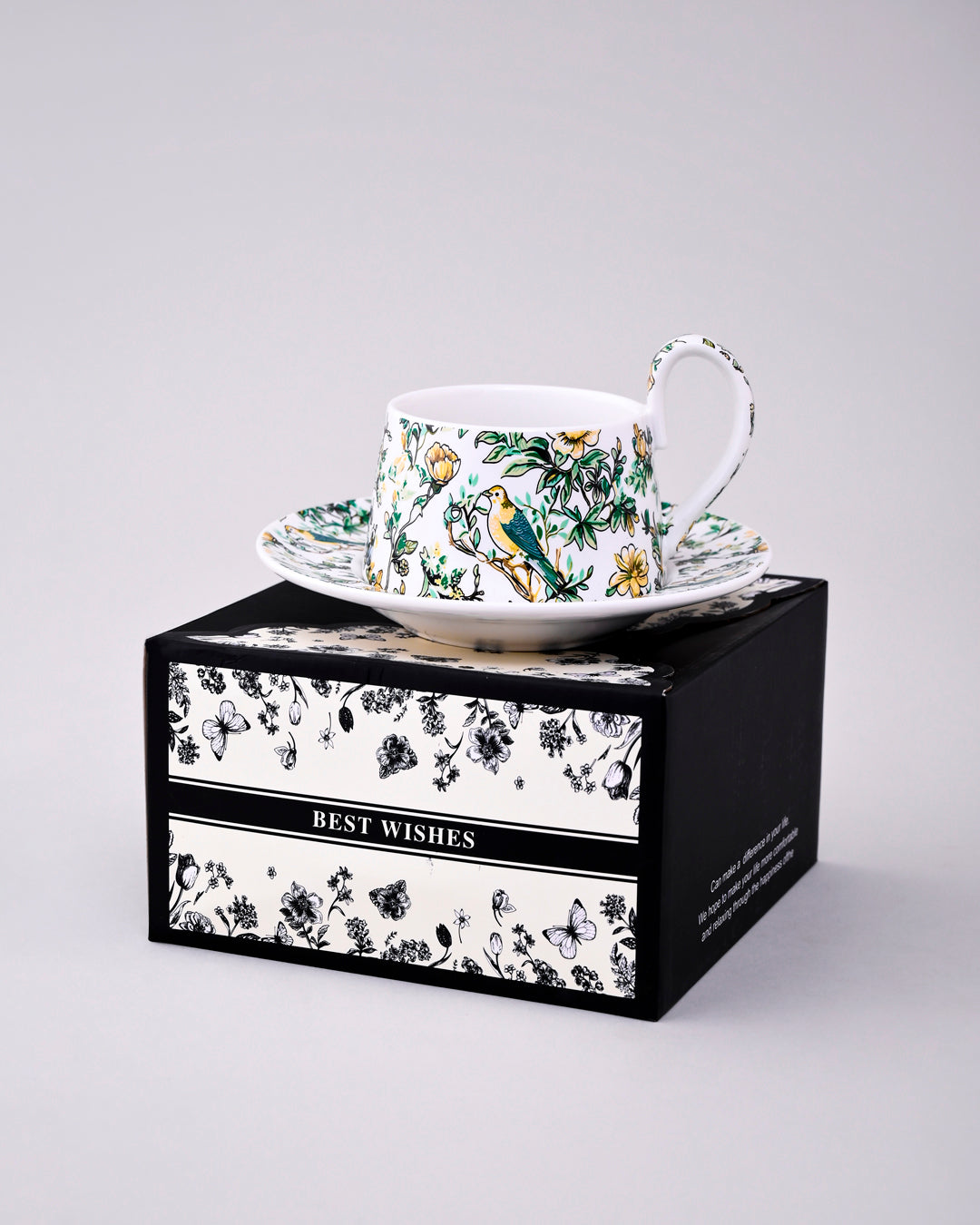 Spring Songbird Tea Cup With Saucer