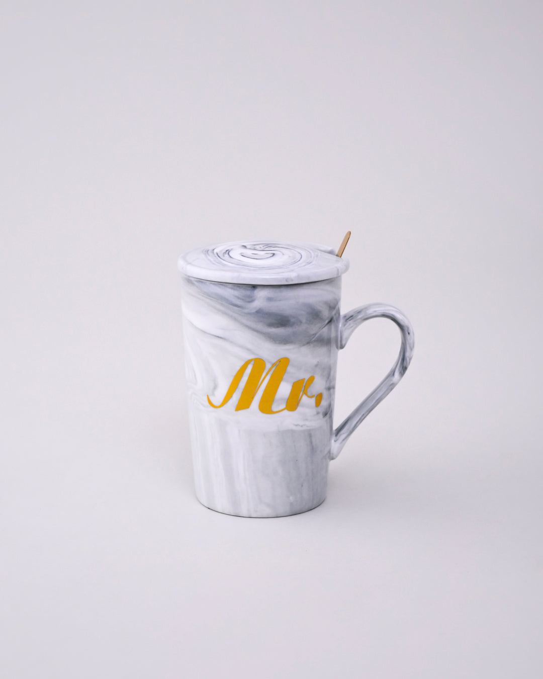Mr. & Mrs. Ceramic Coffee Mug - Set Of 2