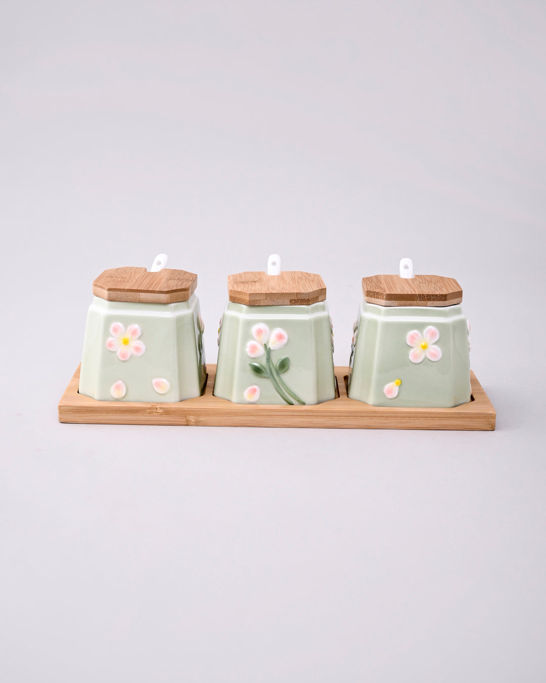 Botnical Bils Condiment Jar Set