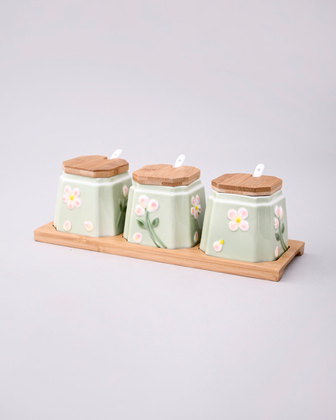 Botnical Bils Condiment Jar Set