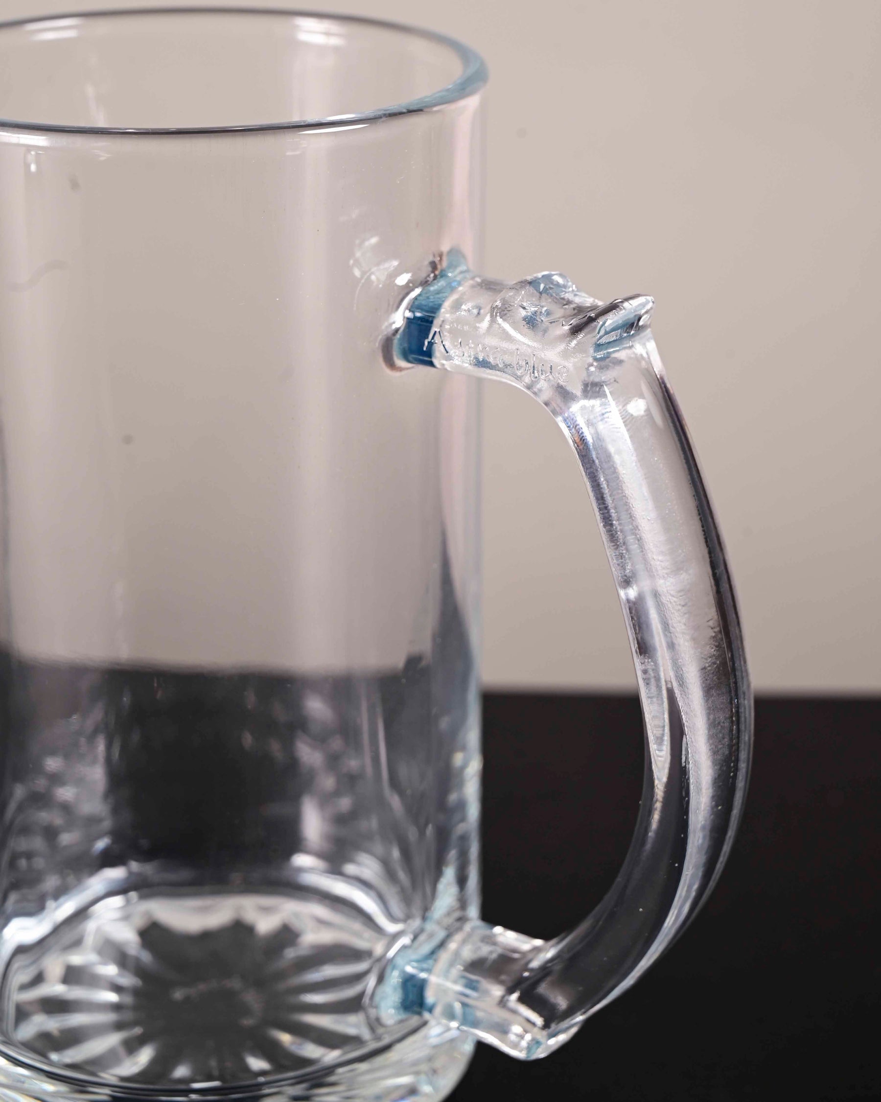 Frothy Fiesta Beer Mug Clear - Set of 2