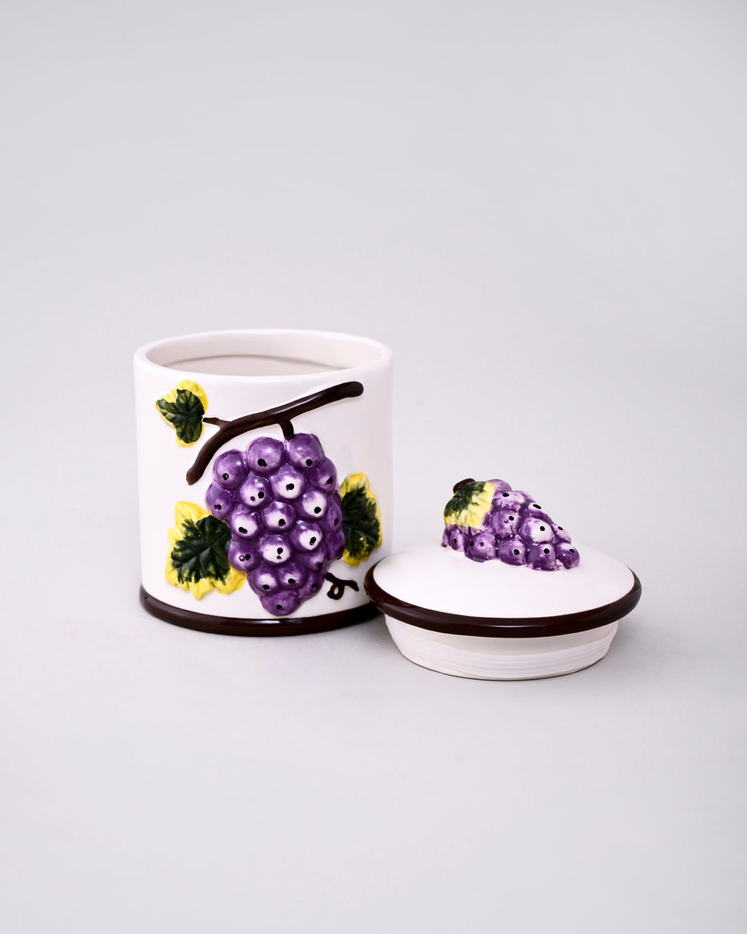 Graceful Grapes Kitchen Canister