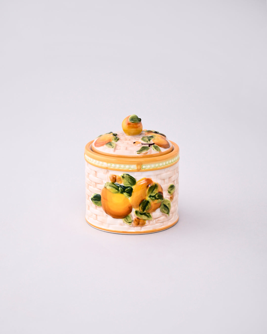 Golden Citrus Kitchen Canister