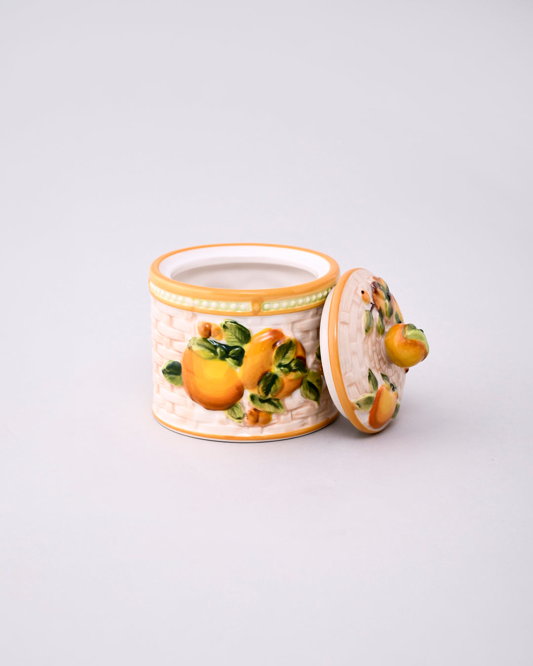 Golden Citrus Kitchen Canister