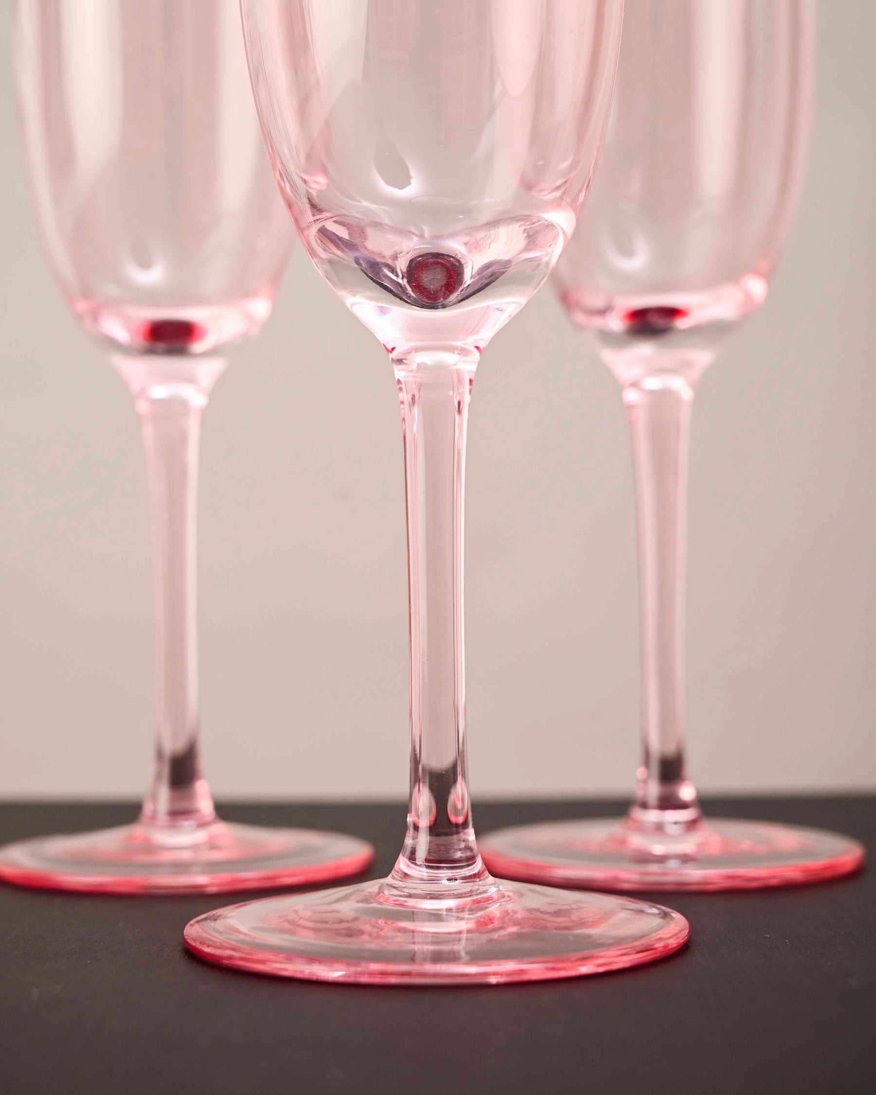 Sparkling Champagne Flute - Pink - Set Of 6