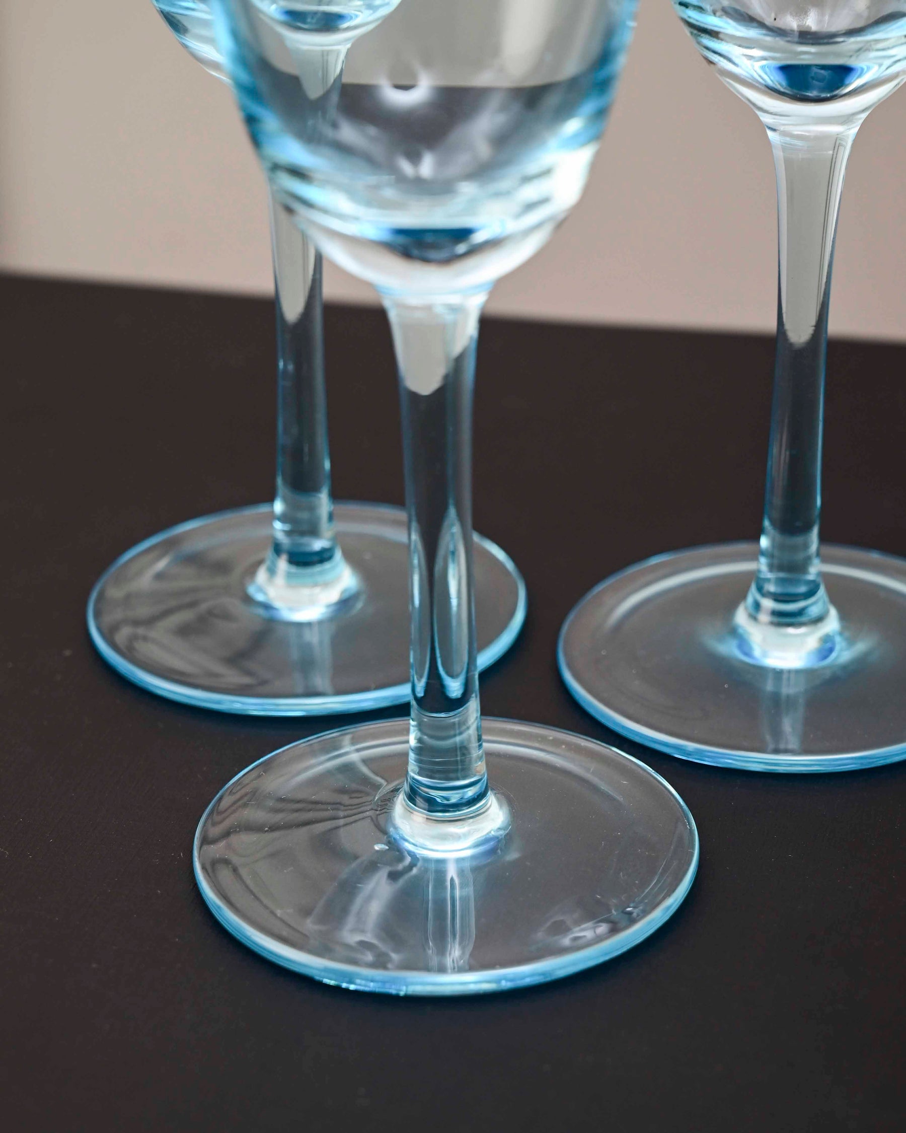 Sparkling Champagne Flute - Sky Blue - Set Of 6