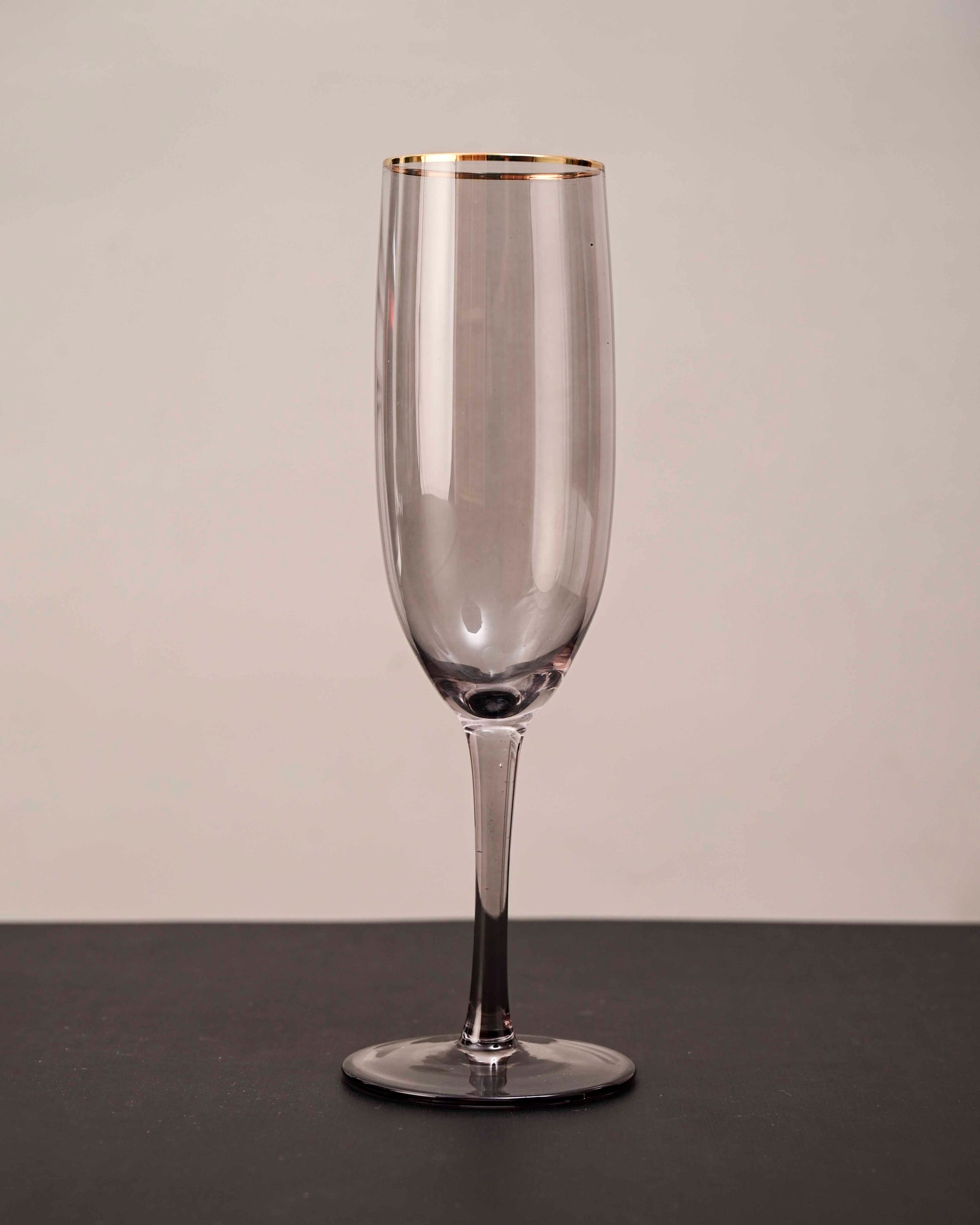 Sparkling Champagne Flute - Smoke - Set Of 6