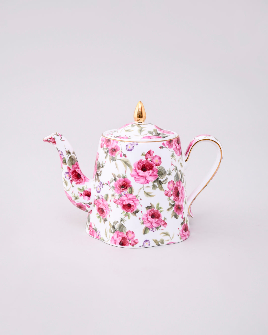 Floral Rhapsody Bone China Kettle