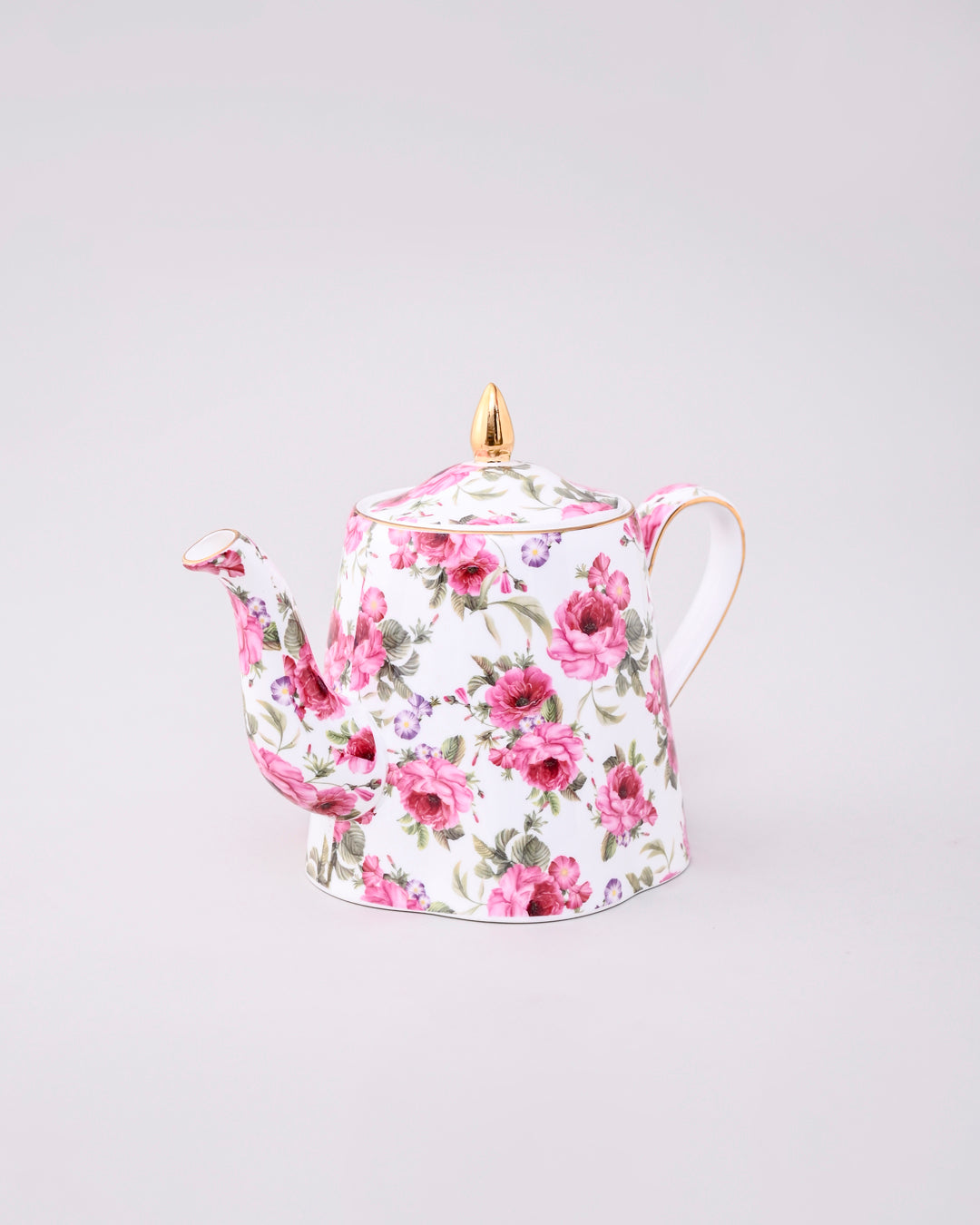 Floral Rhapsody Bone China Kettle