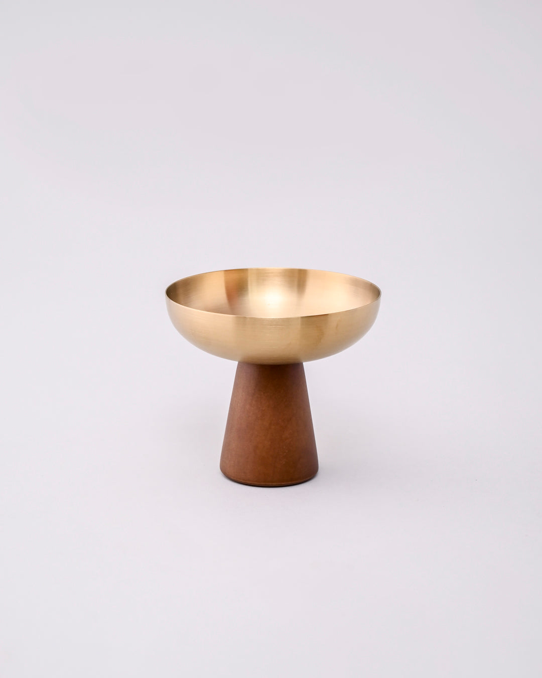 Crownspire Pedestal Dessert Bowl - Gold