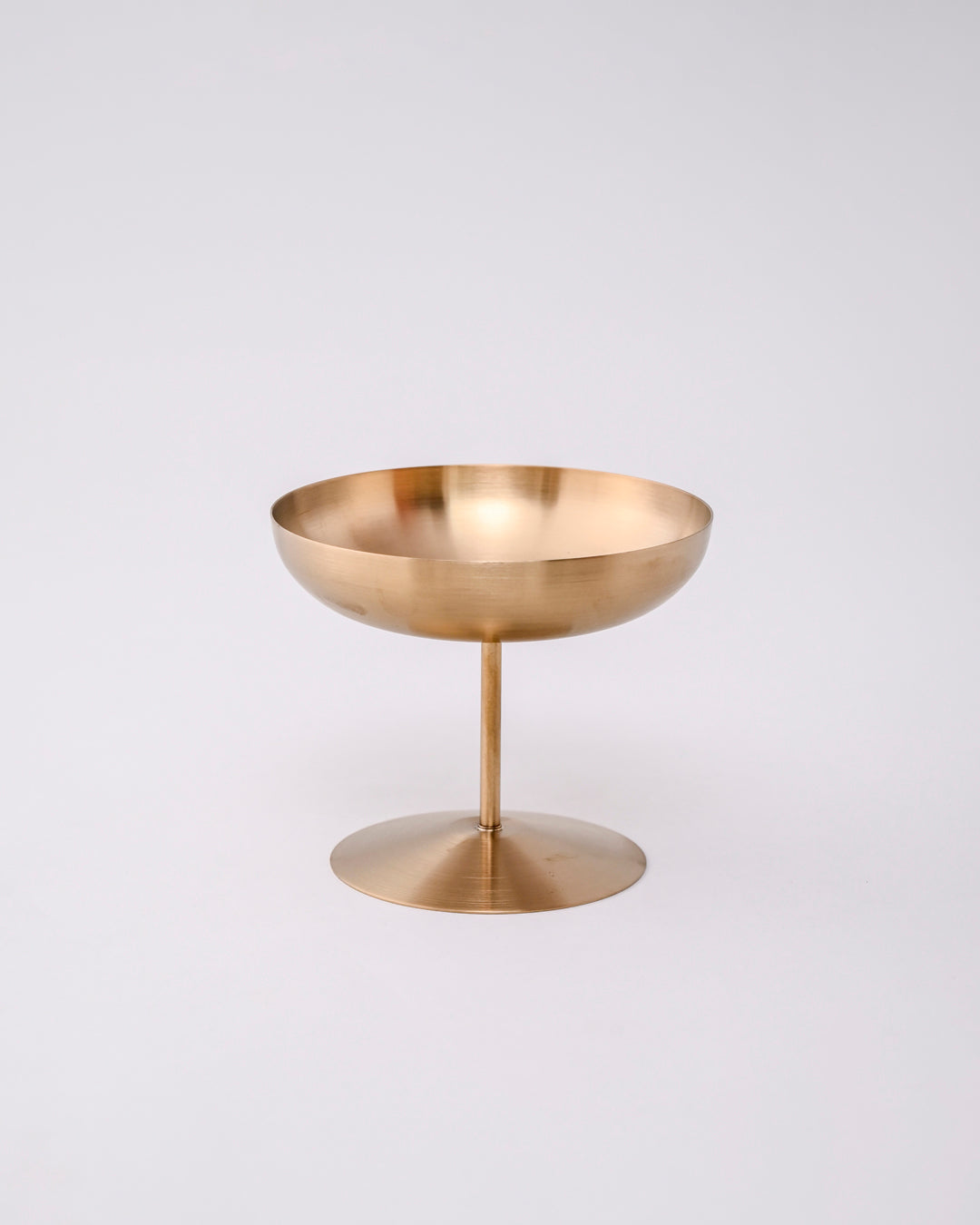 Float Pedestal Dessert Bowl - Gold