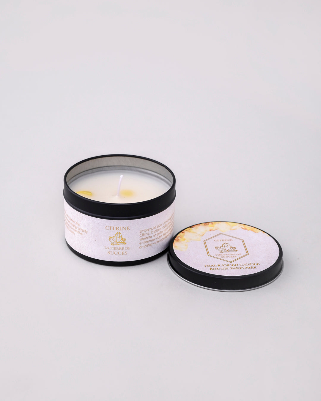 Citrines - The Stone Of Success Aroma Candle