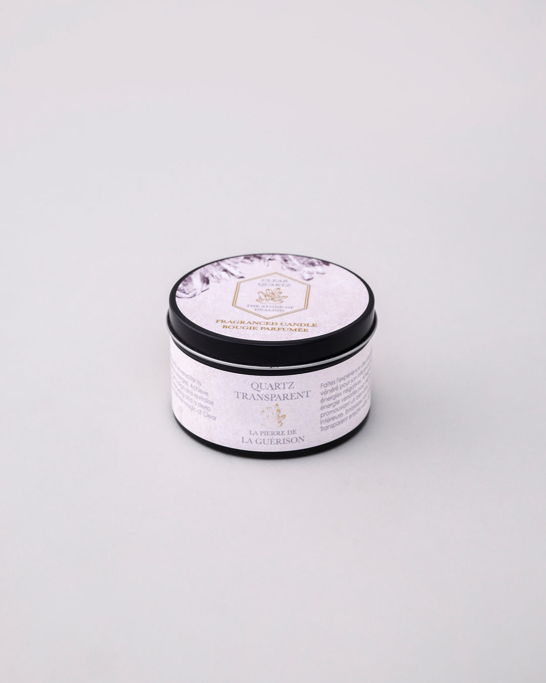 Clear Quartz - The Stone Of Healing Aroma Candle