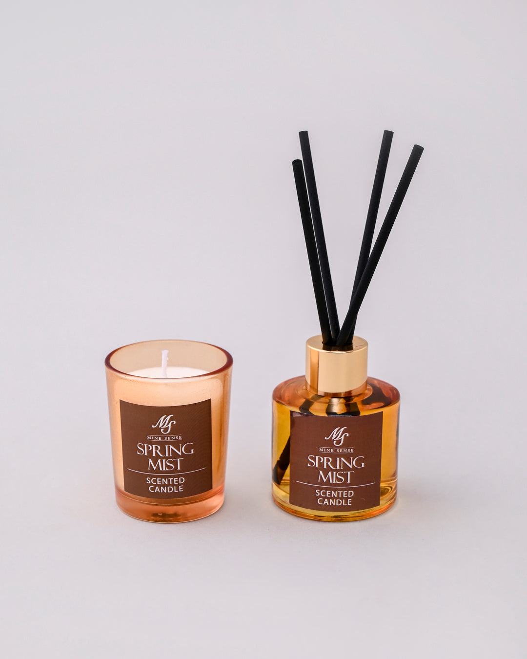 Spring Mist Aroma Candle & Reed Diffuser Set