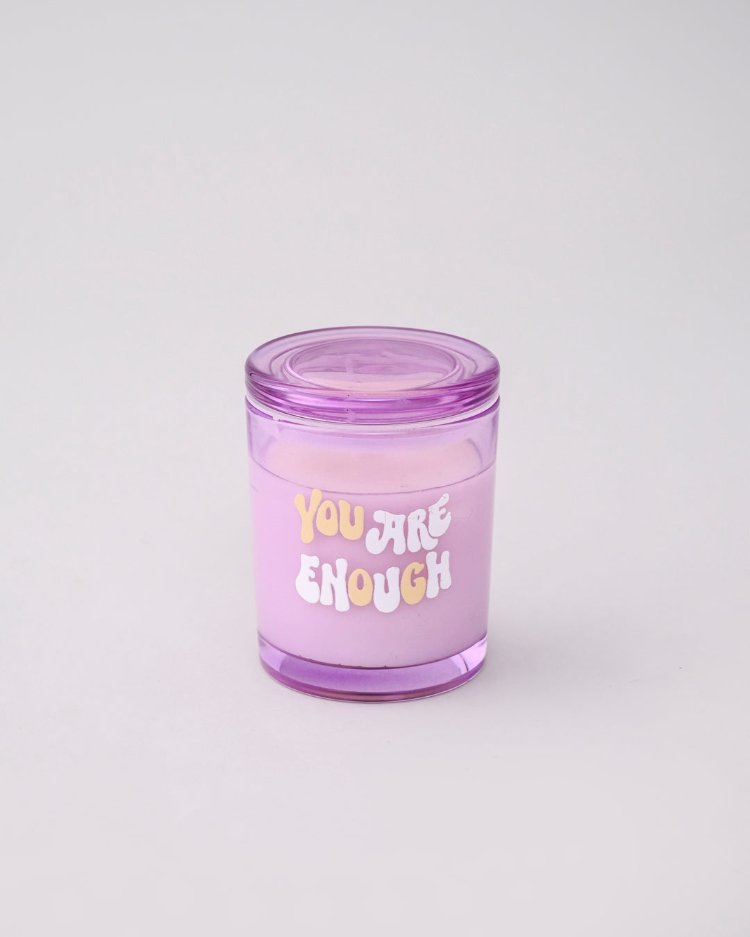 You Are Enough Aroma Candle - Purple