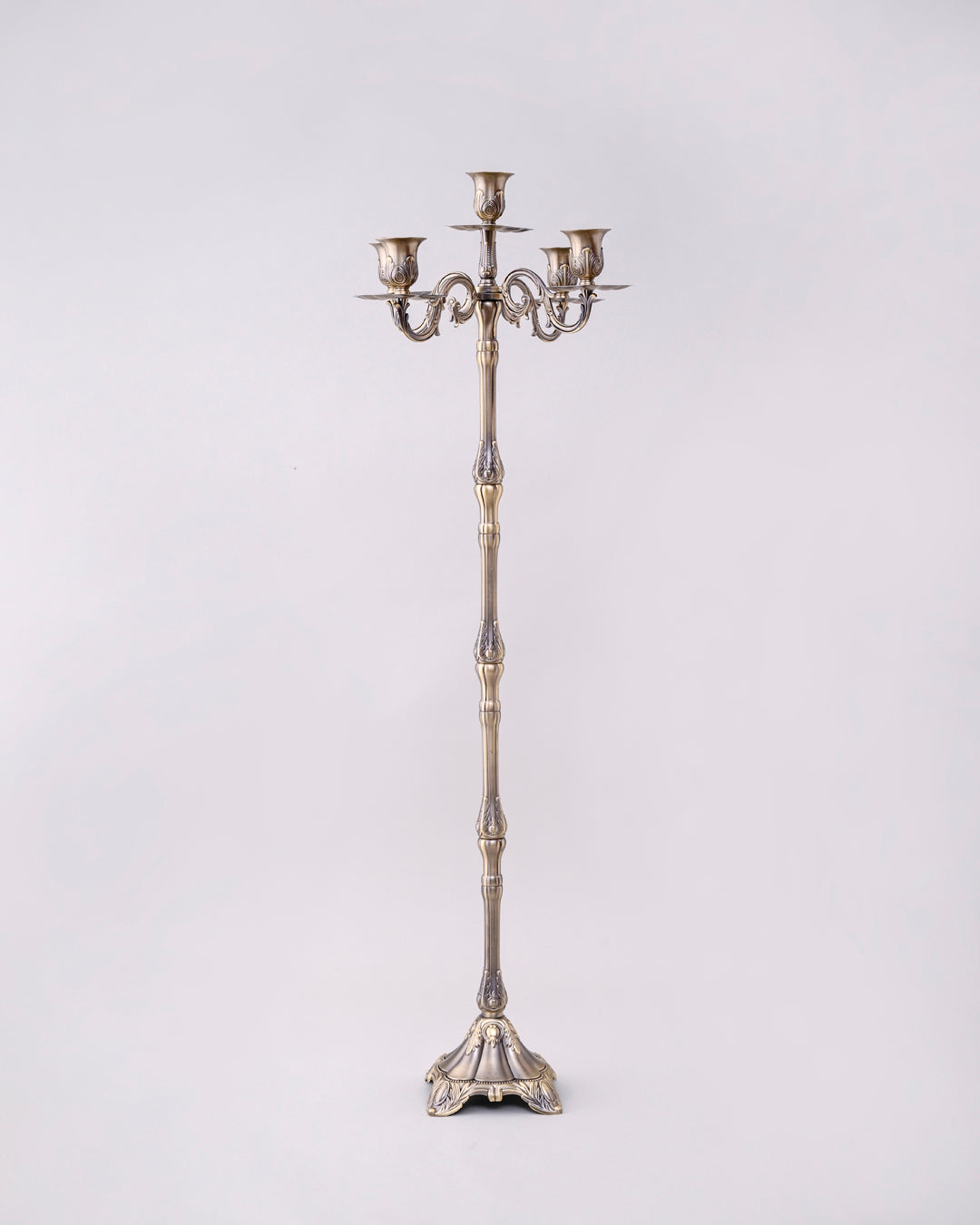 Majestic Heritage 5-Arm Candle Stand - 104 CM