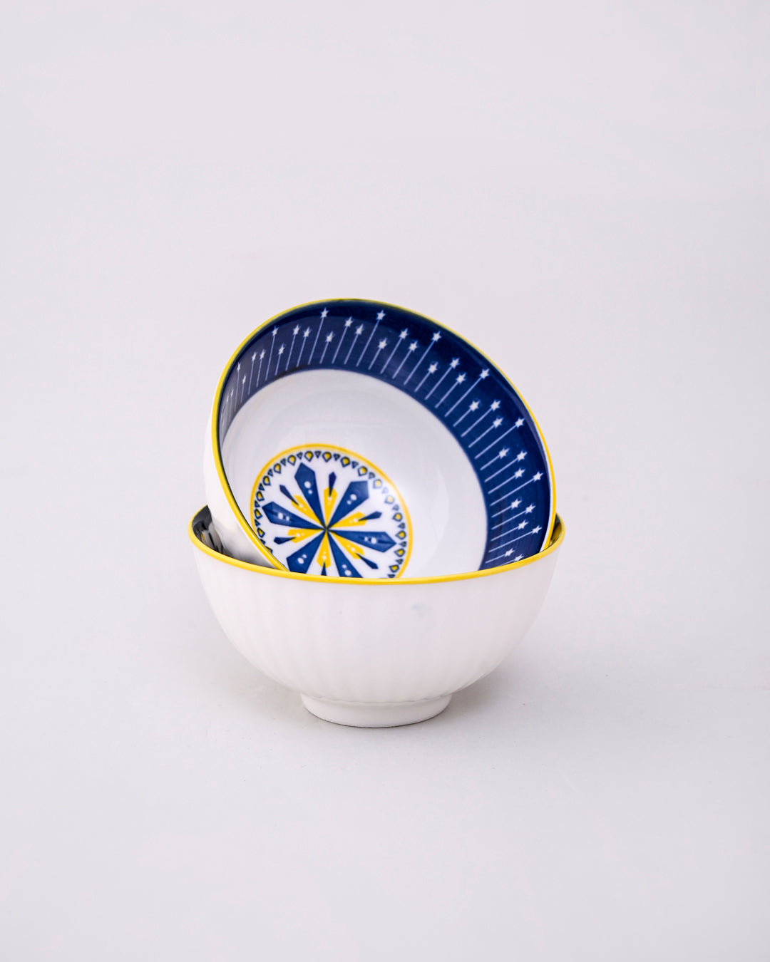 Classic Mandala Art Bowl - Set Of 2