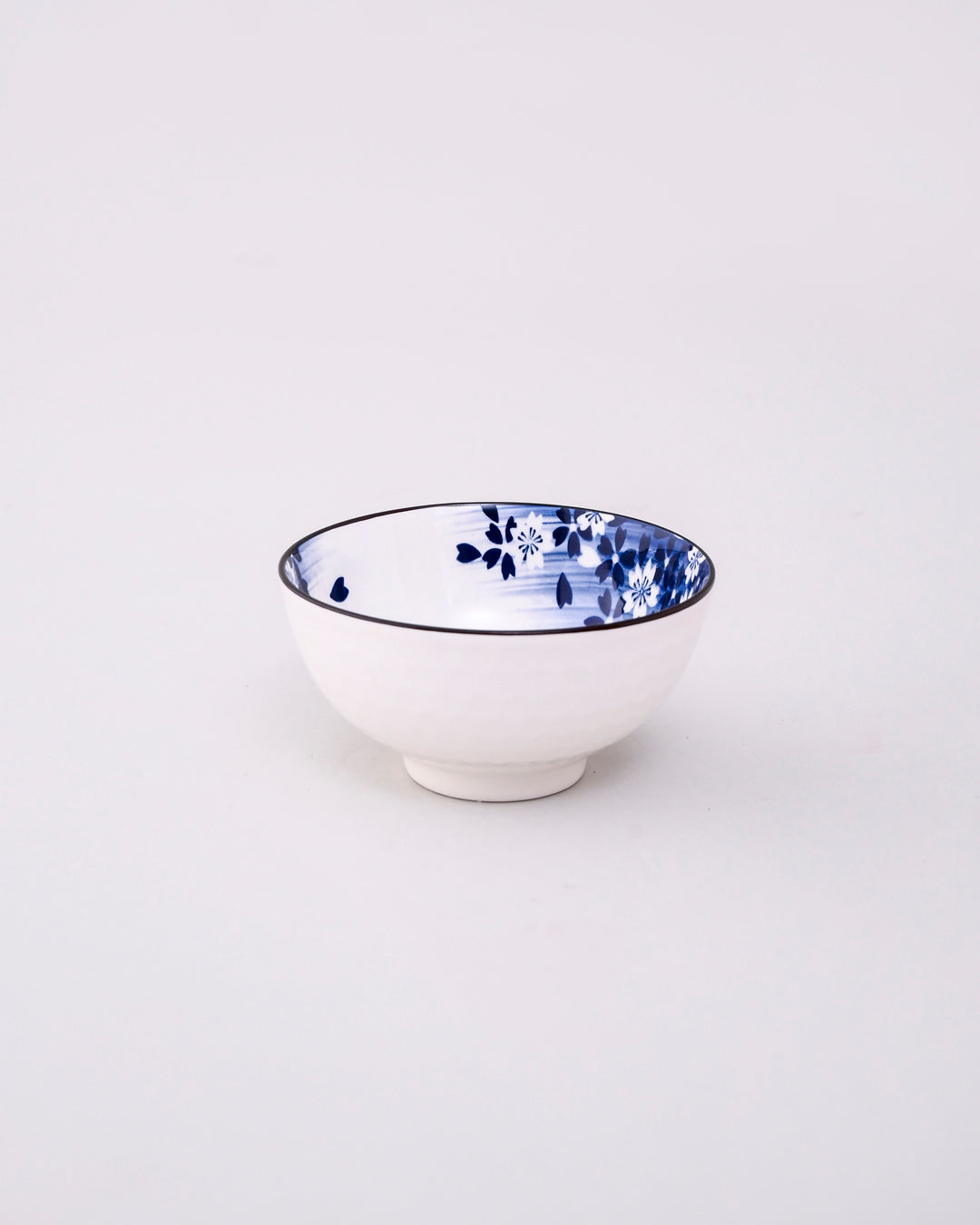 Classic Blue Petals Katori - Set Of 2
