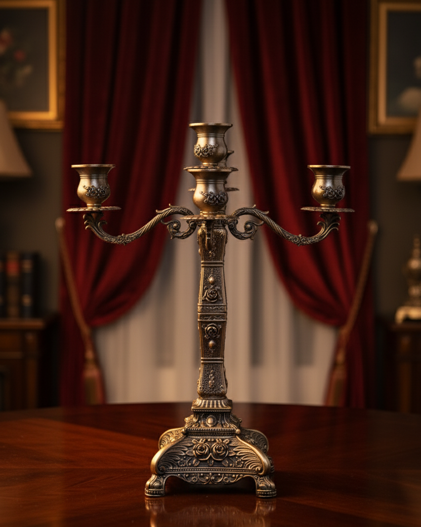 Vintage Royale 5-Arm Candelabra - 44 CM