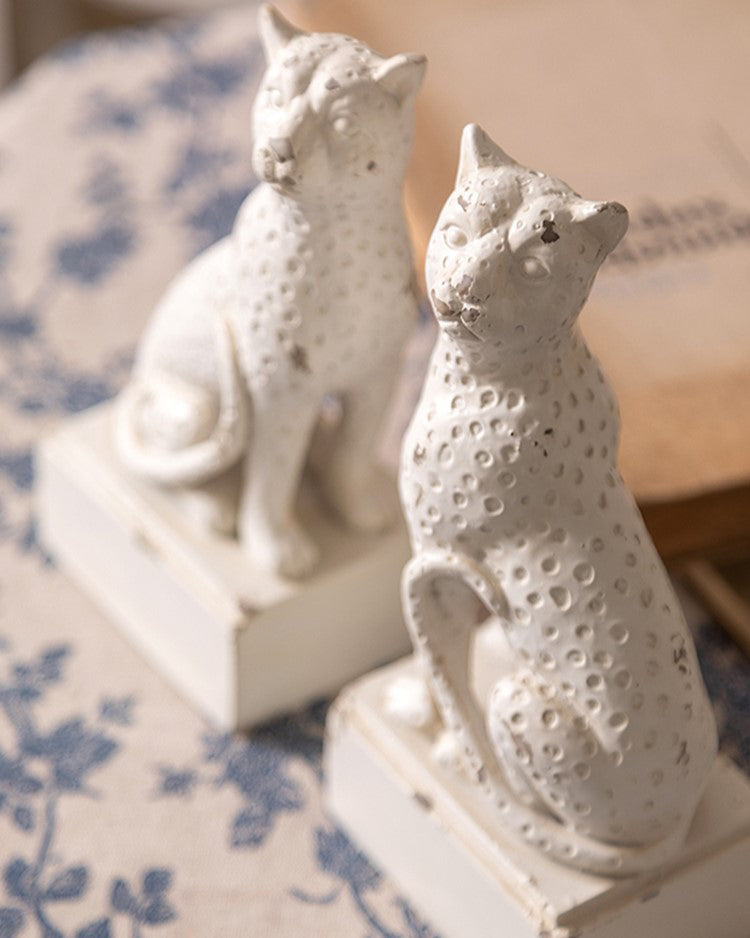 Leopard Guardians Bookend