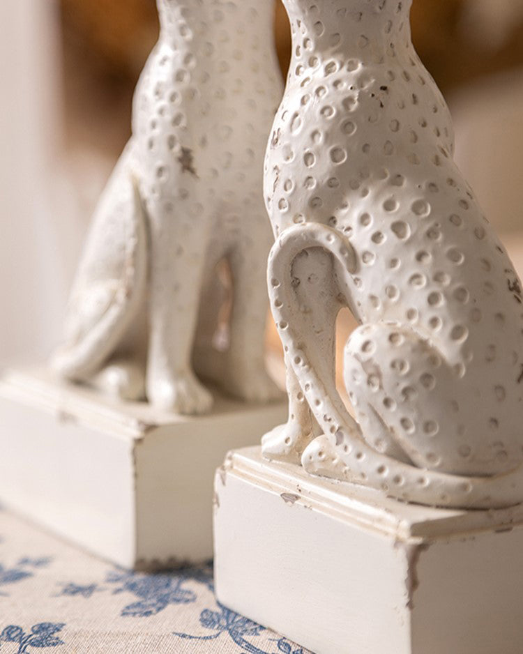 Leopard Guardians Bookend