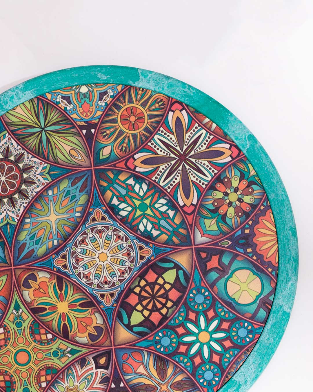 Moroccan Medallion Trivet - Blue