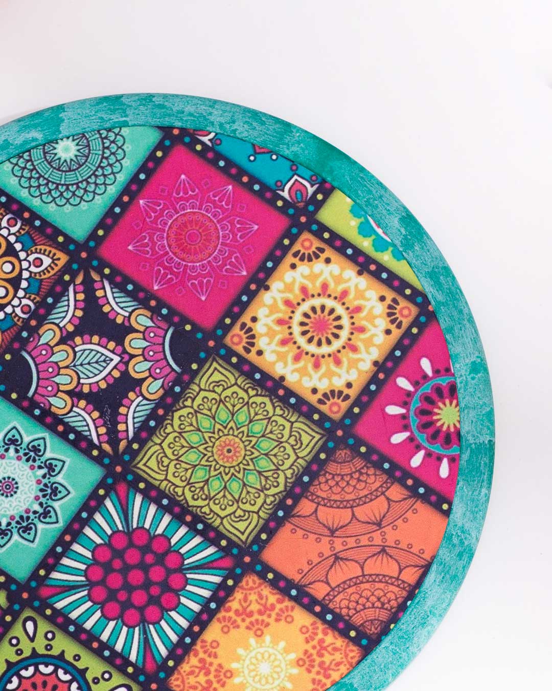 Moroccan Medallion Trivet - Blue