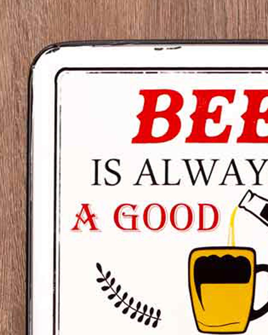 'I Really Love Beer' Tin Bar Sign - The Decor Kart